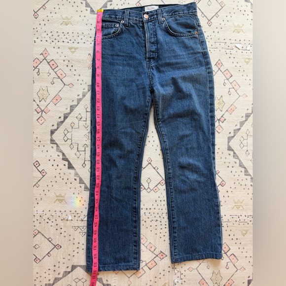 DOEN Mid-Rise Straight Leg Denim - Picture 9 of 10